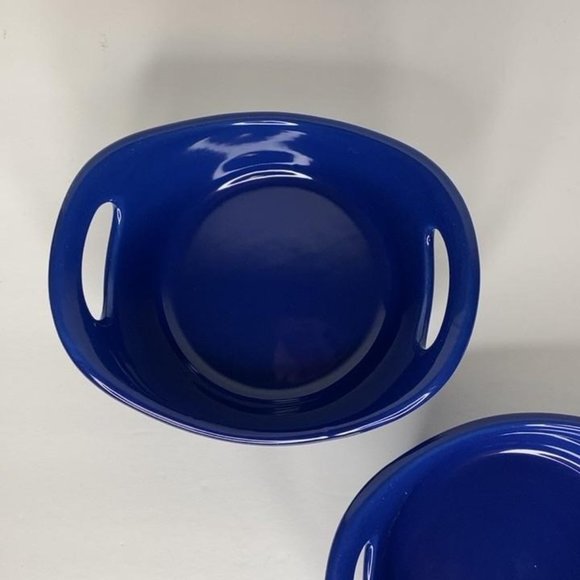 2 Rachael Ray Stoneware 12oz Round Baking Dishes - Picture 3 of 5